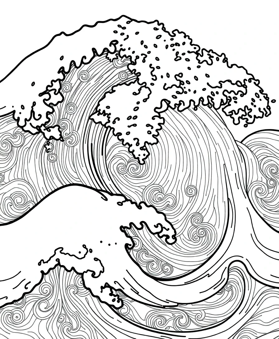 Serene Ocean Waves