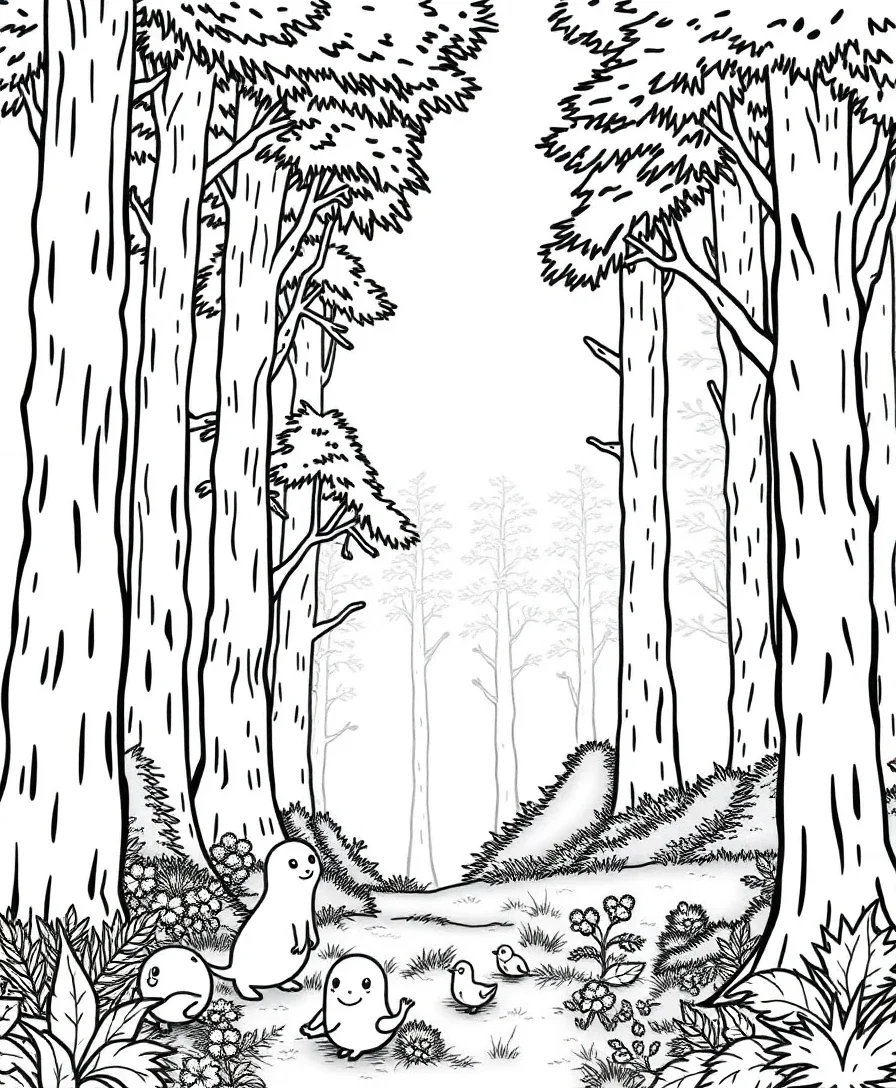 Enchanted Forest Scenes