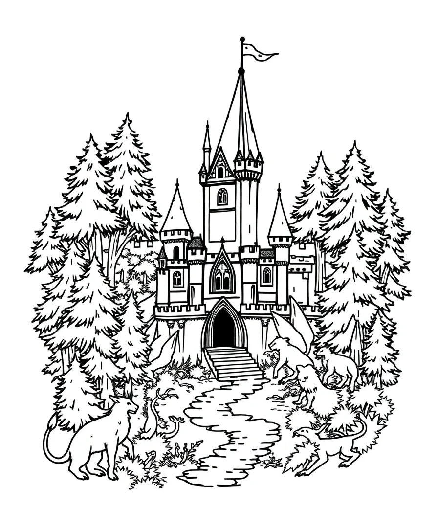 Whimsical Fairytale Scenes