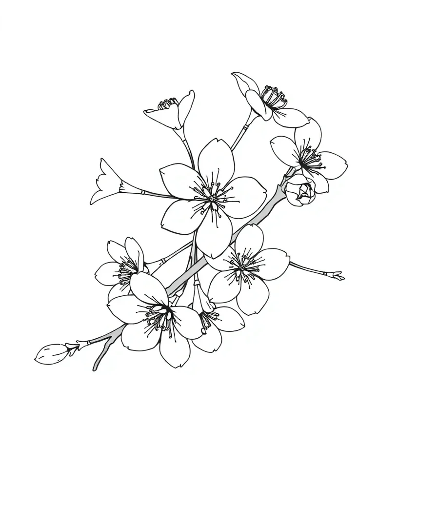 Delicate Cherry Blossoms