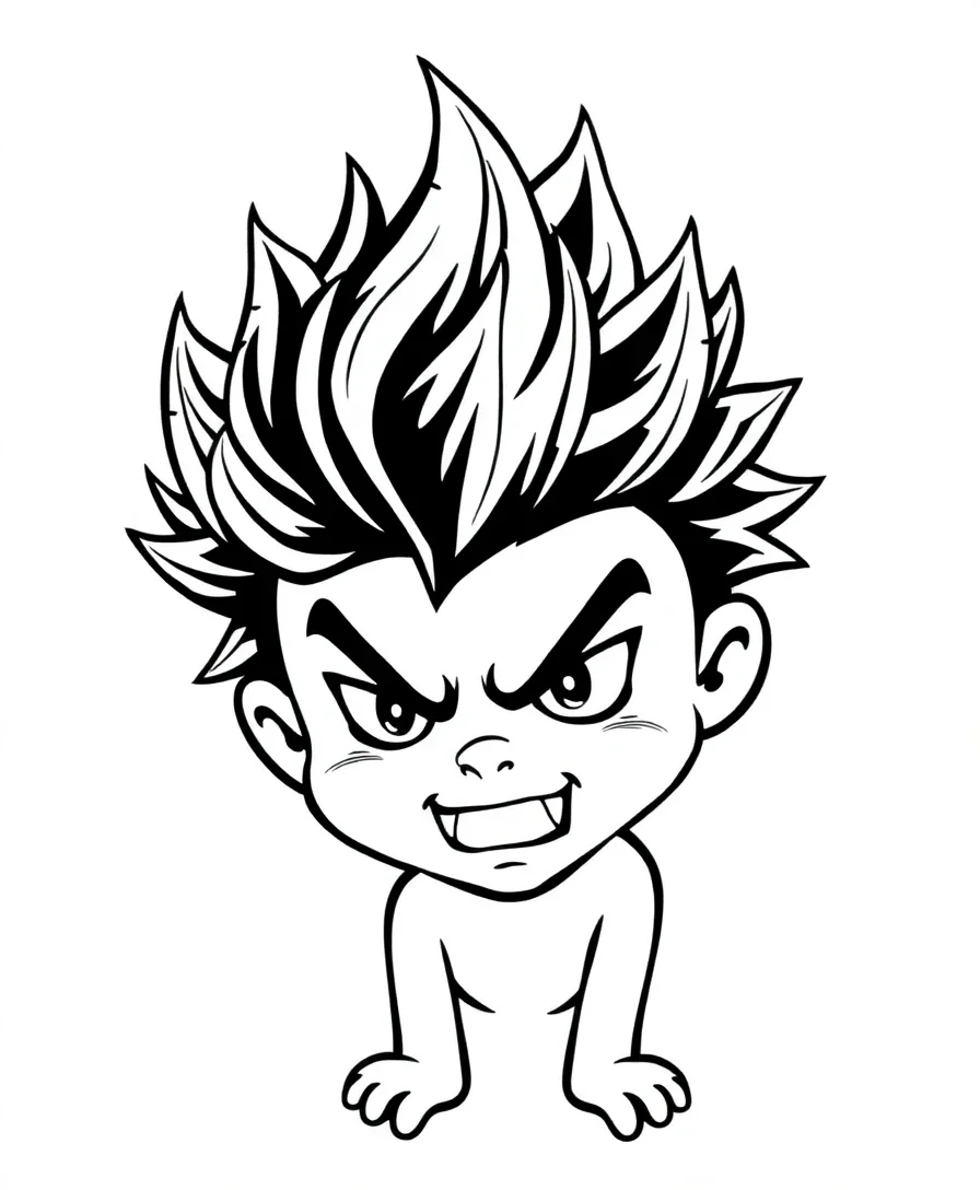Badtz-Maru's Mischievous Gaze