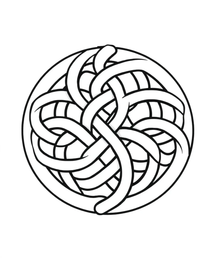 Intricate Celtic Knots