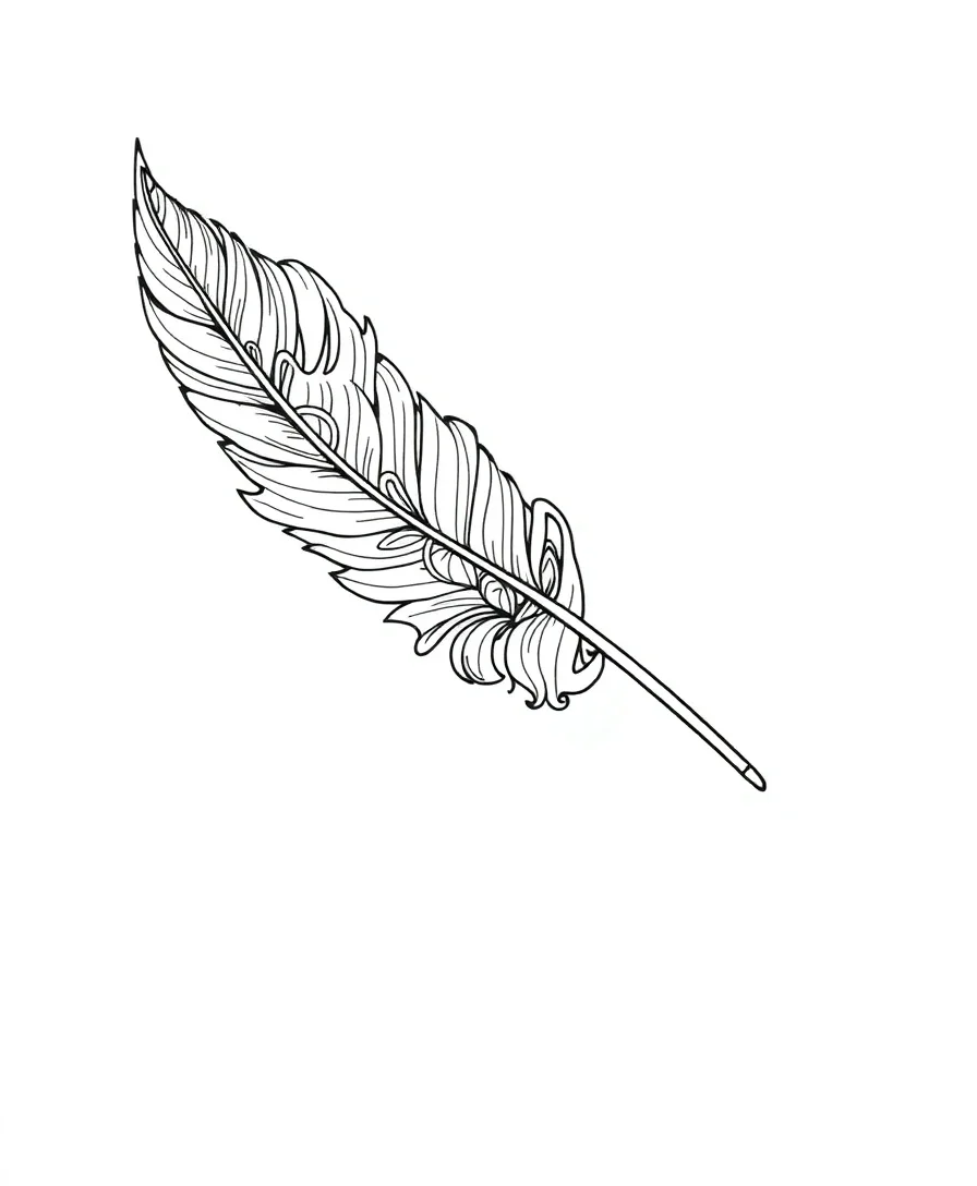 Elegant Feather