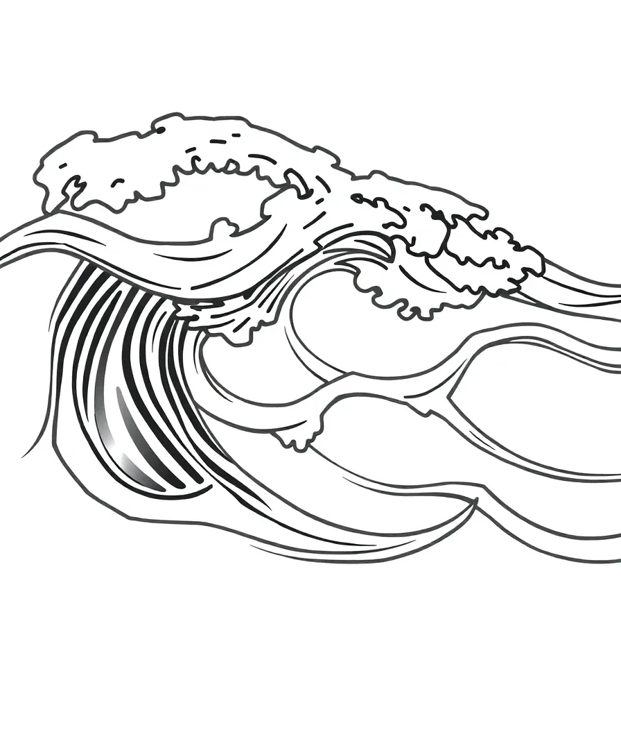 Serene Ocean Waves
