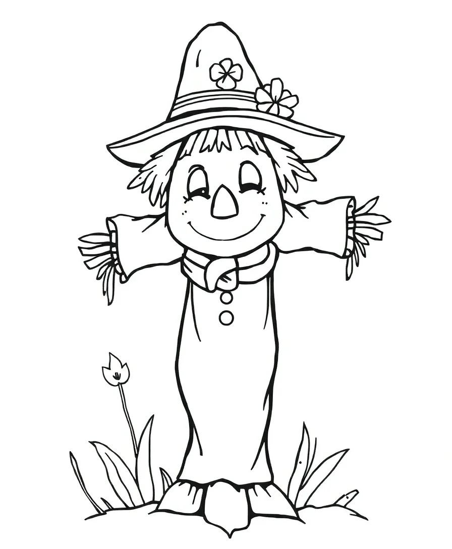 Whimsical Scarecrow