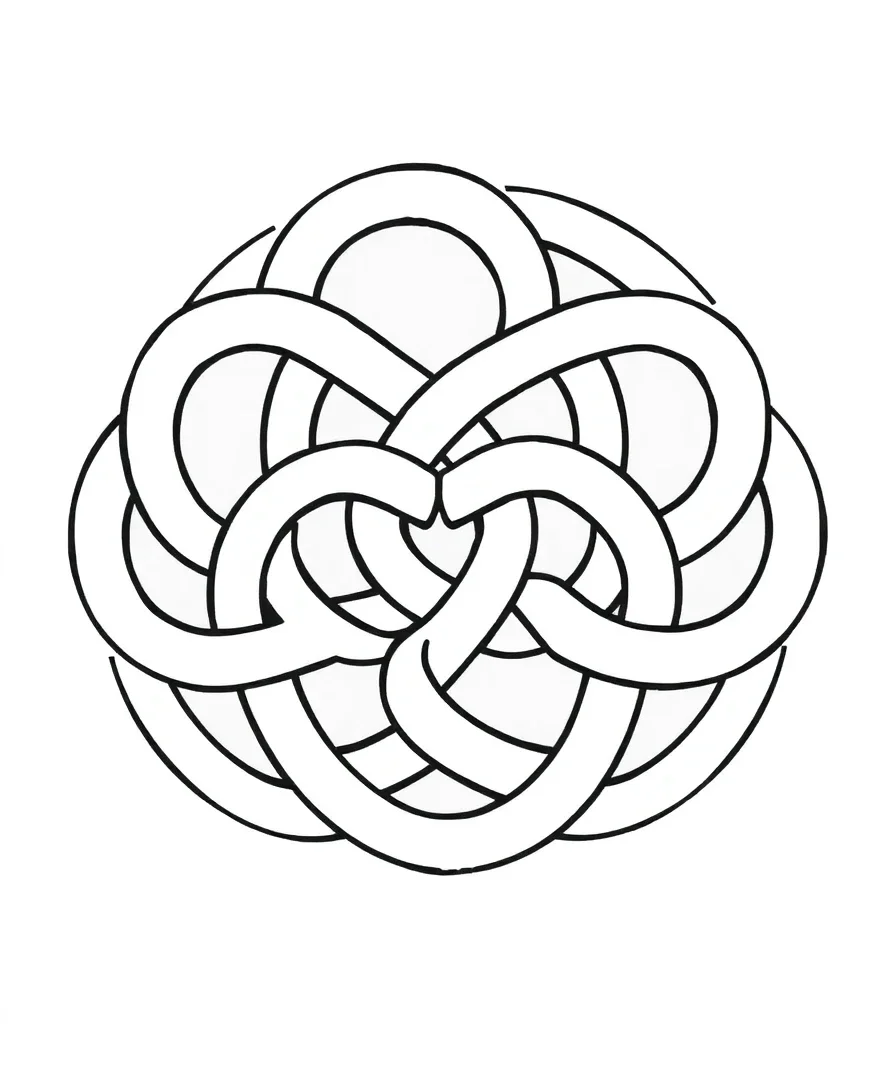 Intricate Celtic Knots