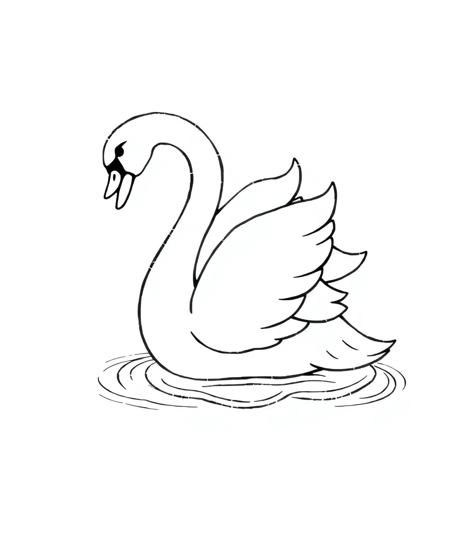 Graceful Swan