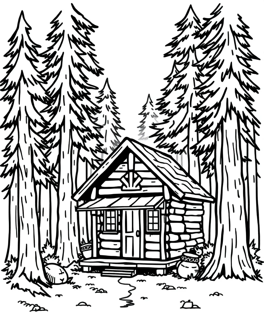 Cozy Cabin in the Woods