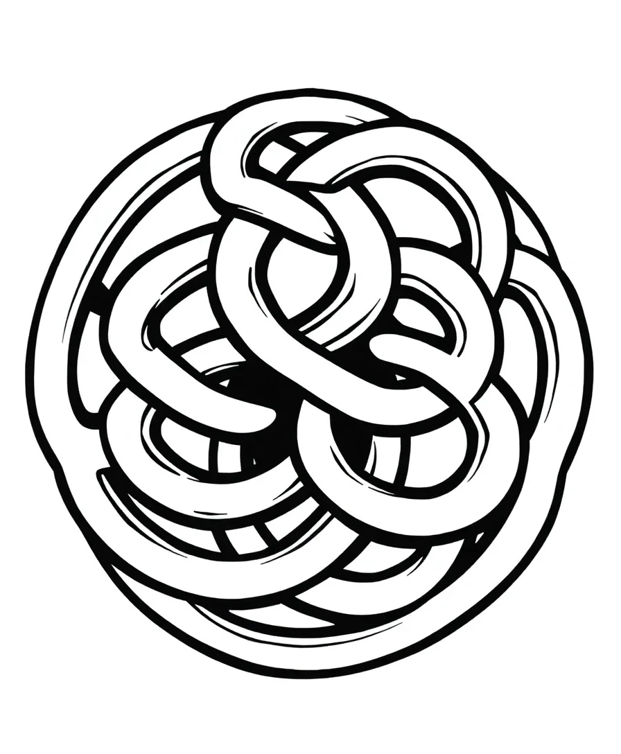 Intricate Celtic Knots
