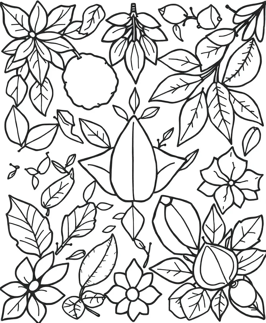 Geometric Fall Patterns