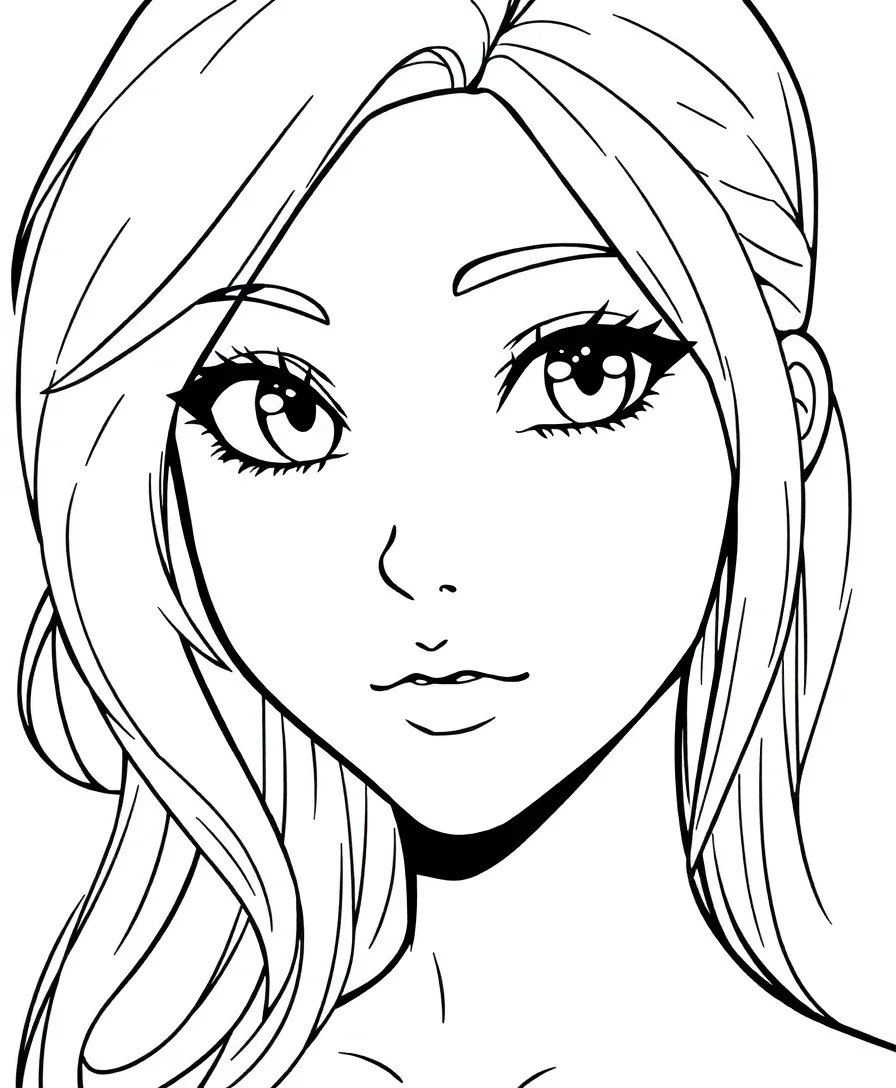 Elegant Anime Portraits