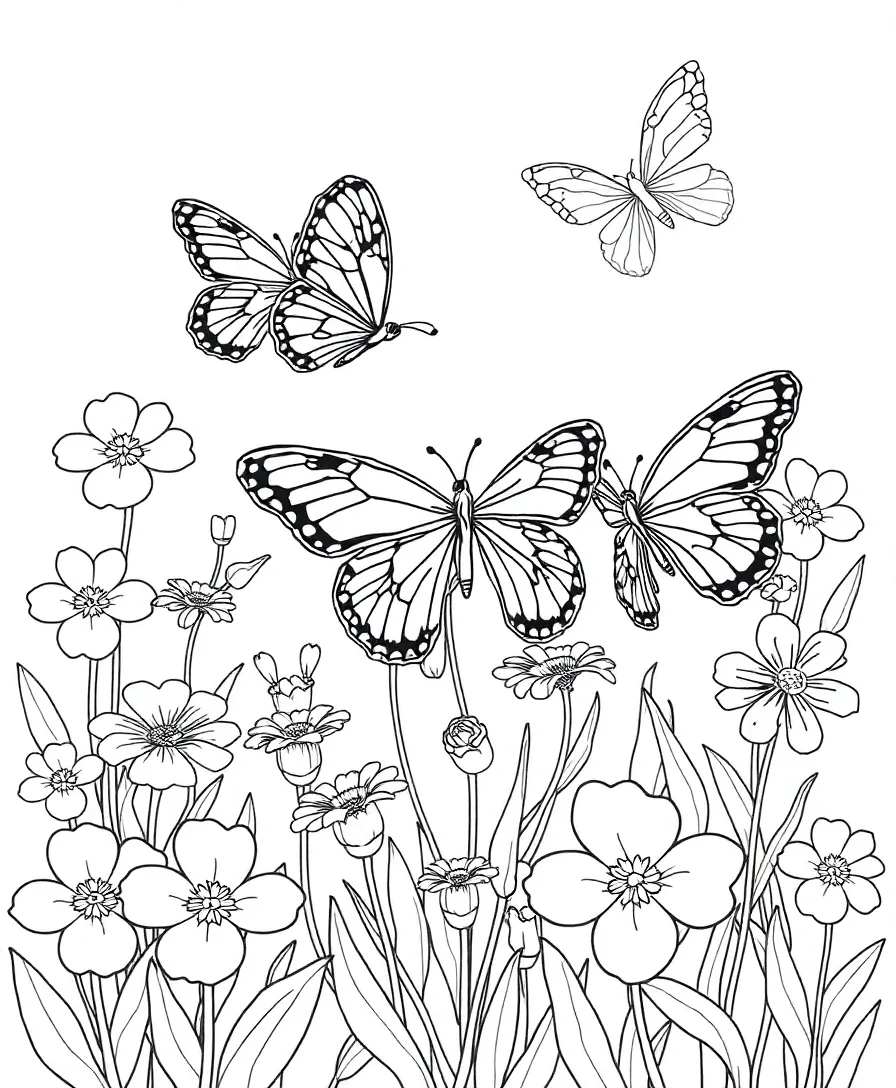 Garden of Butterflies
