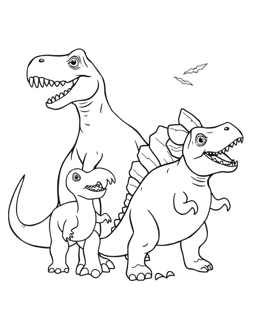 Cute Dinosaurs