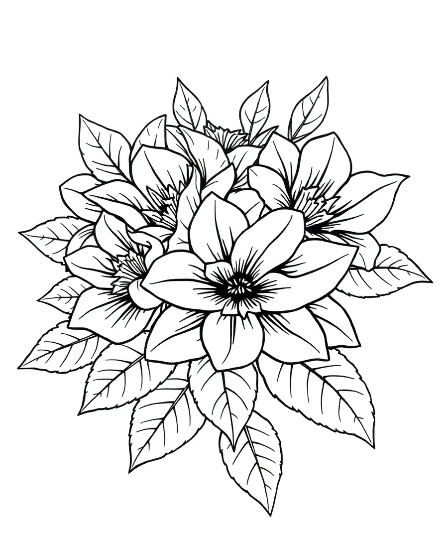 Intricate Floral Bouquet