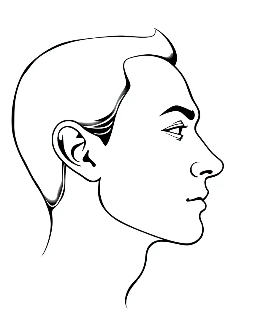 Minimalist Line Portraits