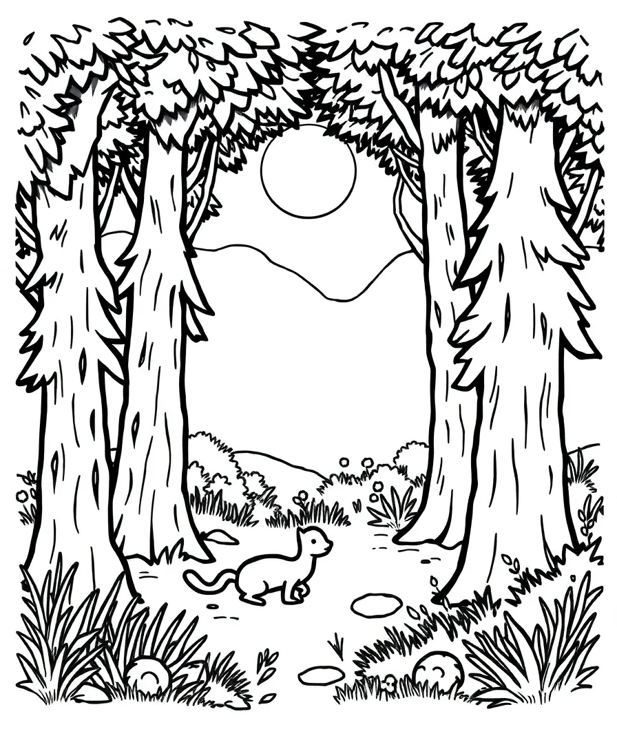 Charming Woodland Scenes