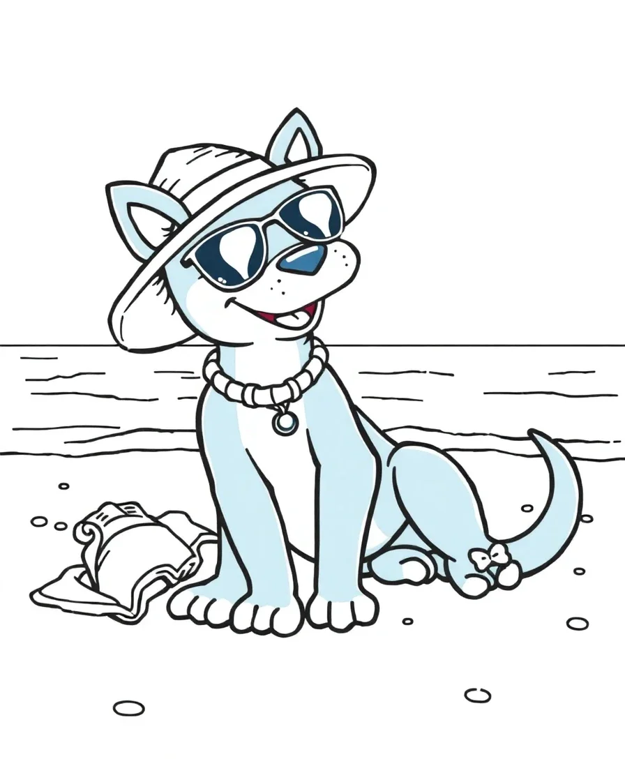Bluey’s Day at the Beach