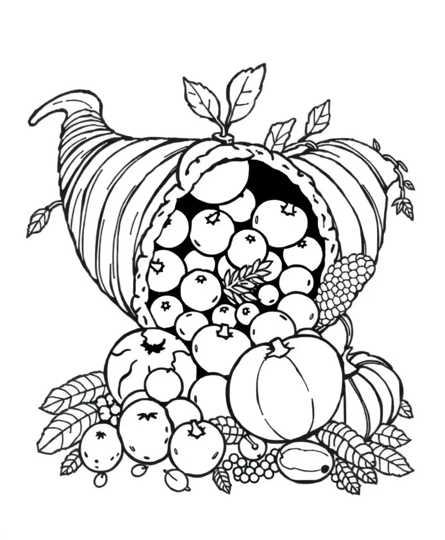 Decorative Cornucopia