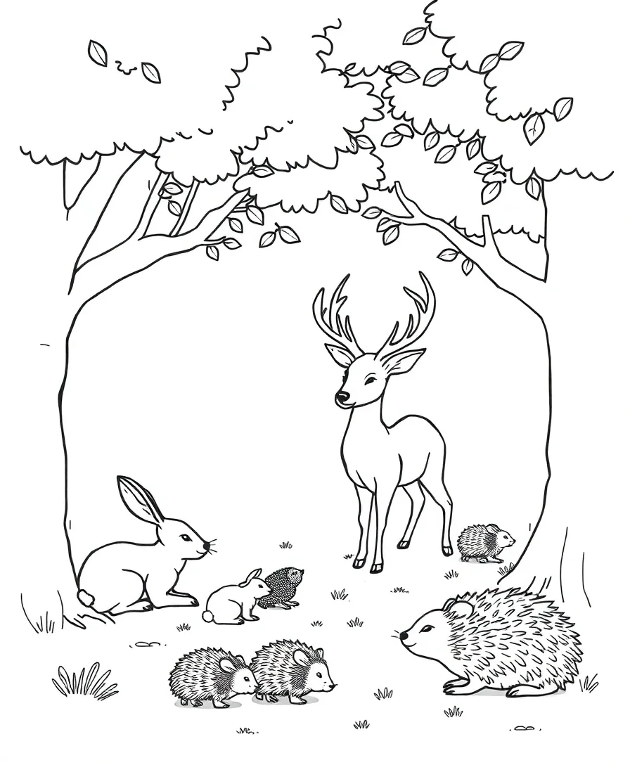 Cute Woodland Critters