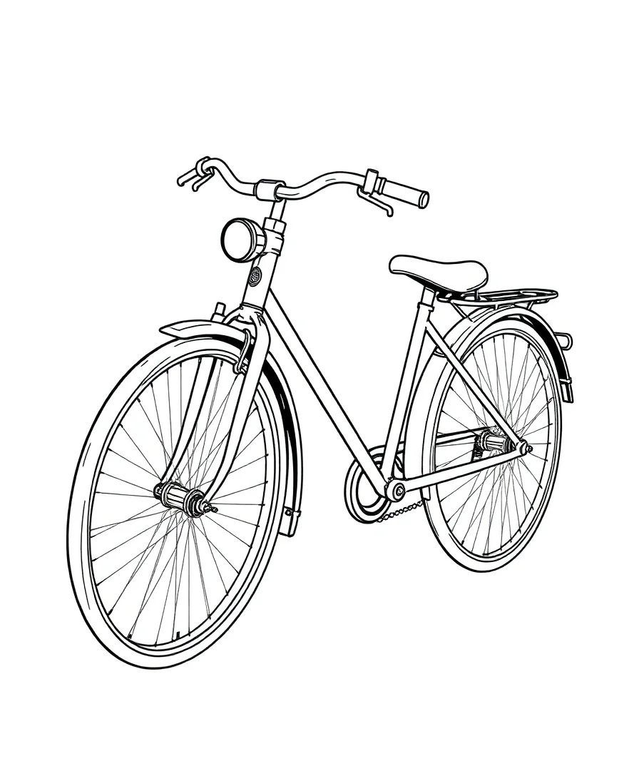 Vintage Bicycle Adventure