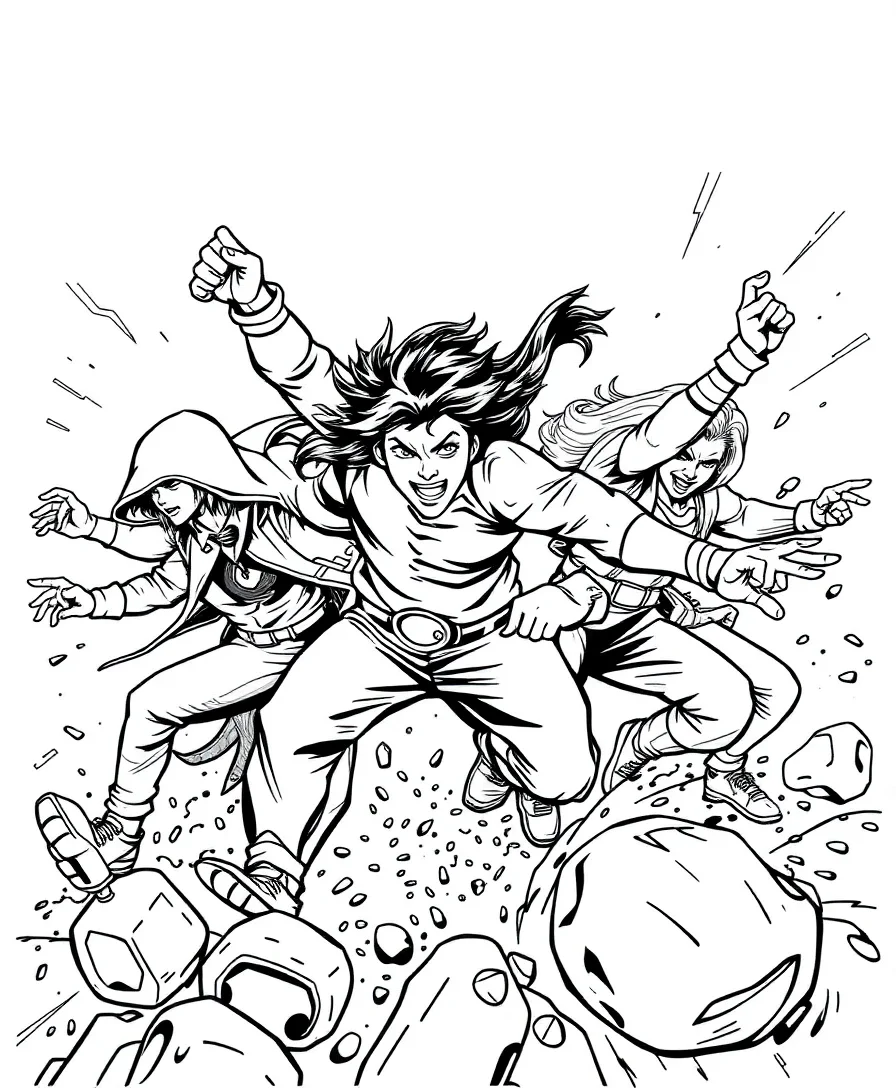 Dynamic Action Scenes