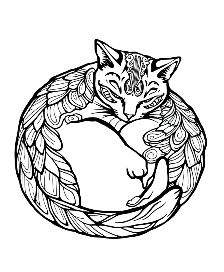 15 Delightful Comfy Days Coloring Pages to Soothe Your Soul
