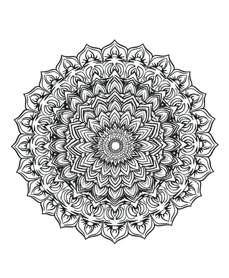 15 Stunning Geometric Coloring Pages for Artistic Inspiration