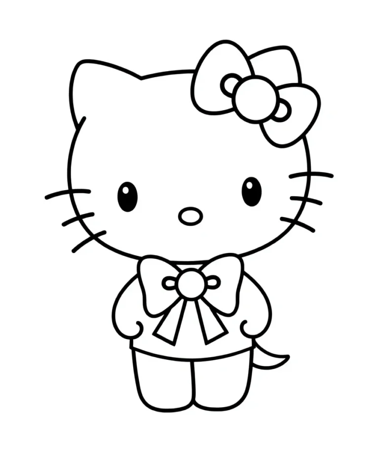 15 Charming Sanrio Characters Coloring Pages for Line Art Lovers