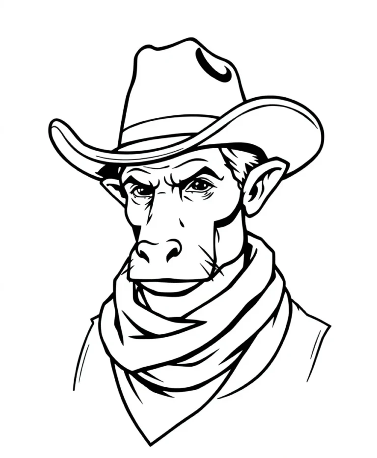 15 Incredible Western Coloring Pages for Creative Expression