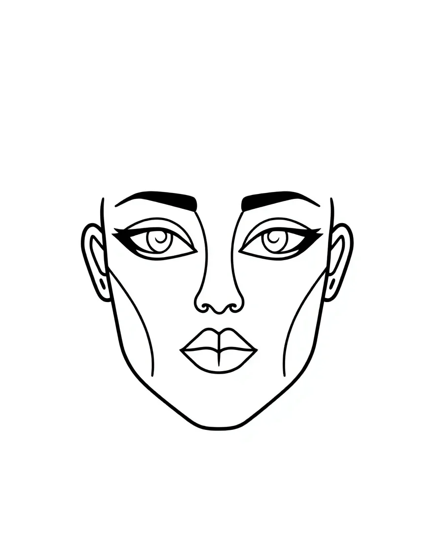 Retro Futurism Faces