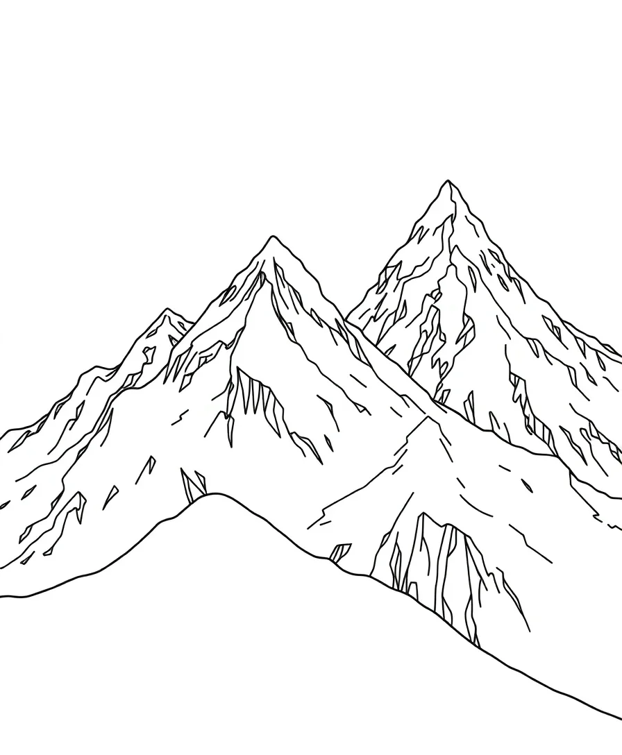 Snow-Covered Mountains