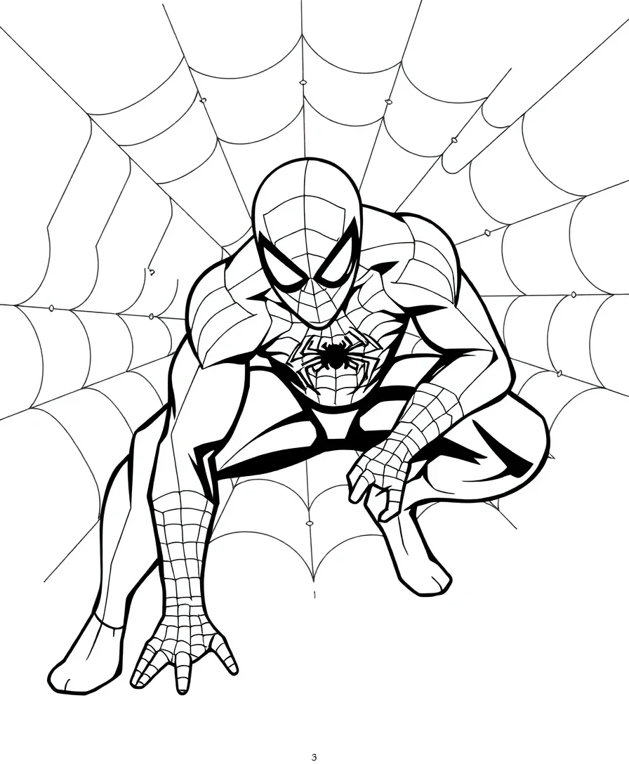 Classic Spiderman Pose