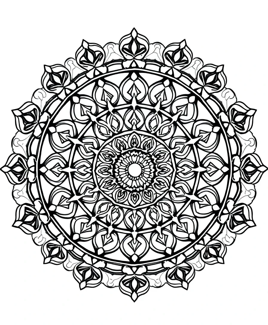 Classic Circular Mandala