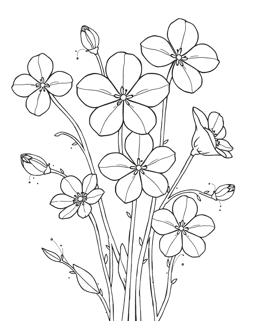 Delicate Flower Blooms