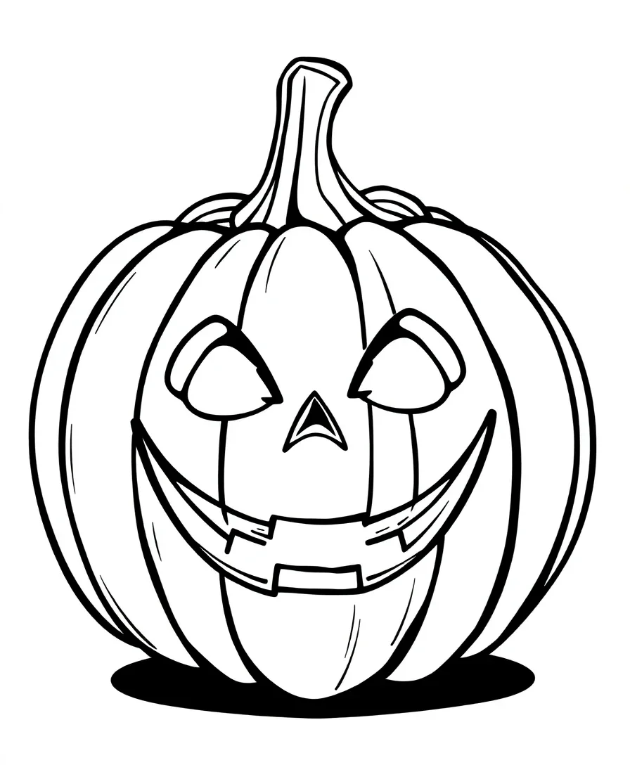 Eerie Jack-O'-Lantern