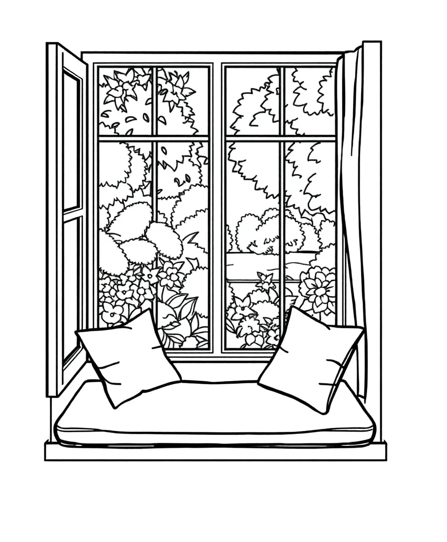 Whimsical Window Nook