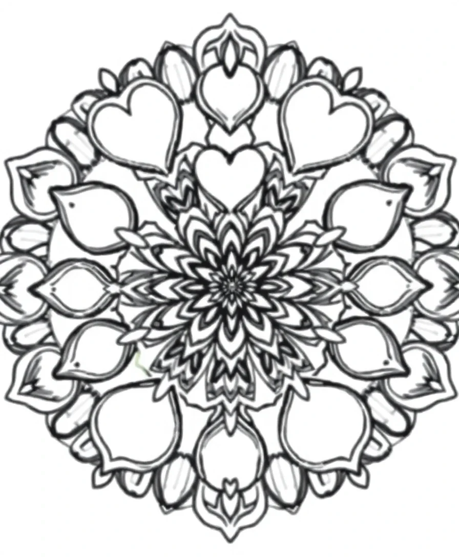 Heart Mandala