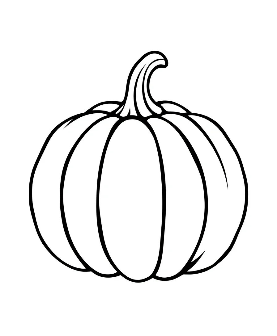 Classic Pumpkin Silhouette