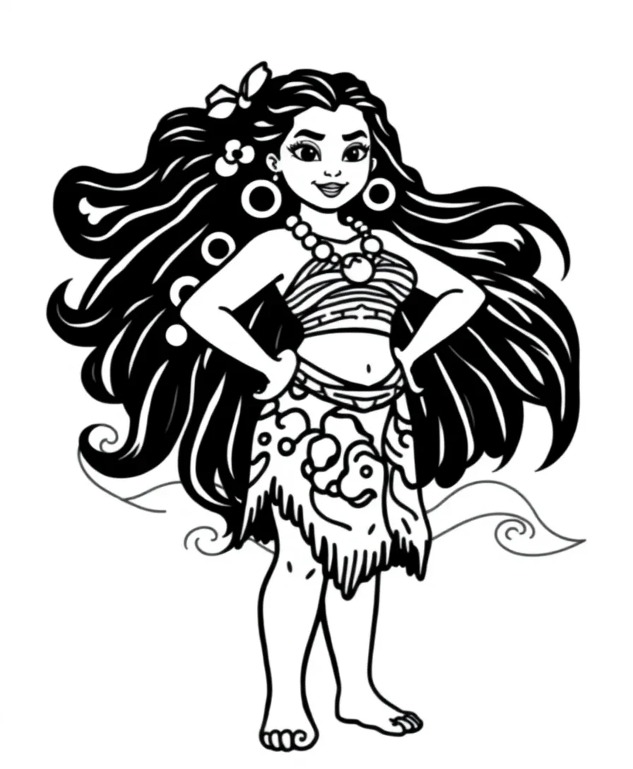 Moana's Adventurous Spirit