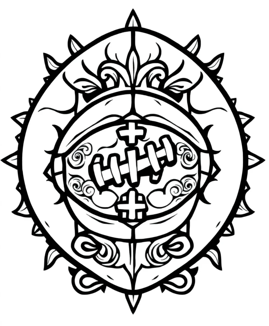 Classic Football Emblem