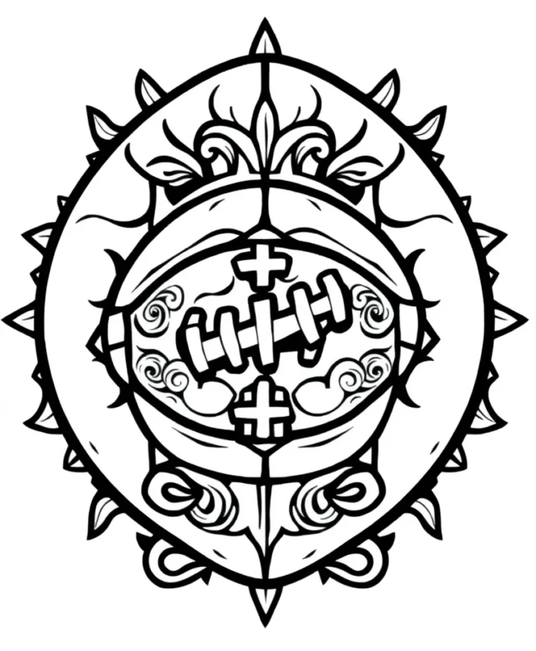 15 Striking Football Coloring Pages for Enthusiasts
