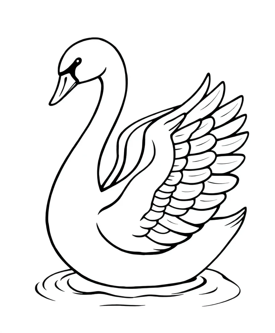 Graceful Swan
