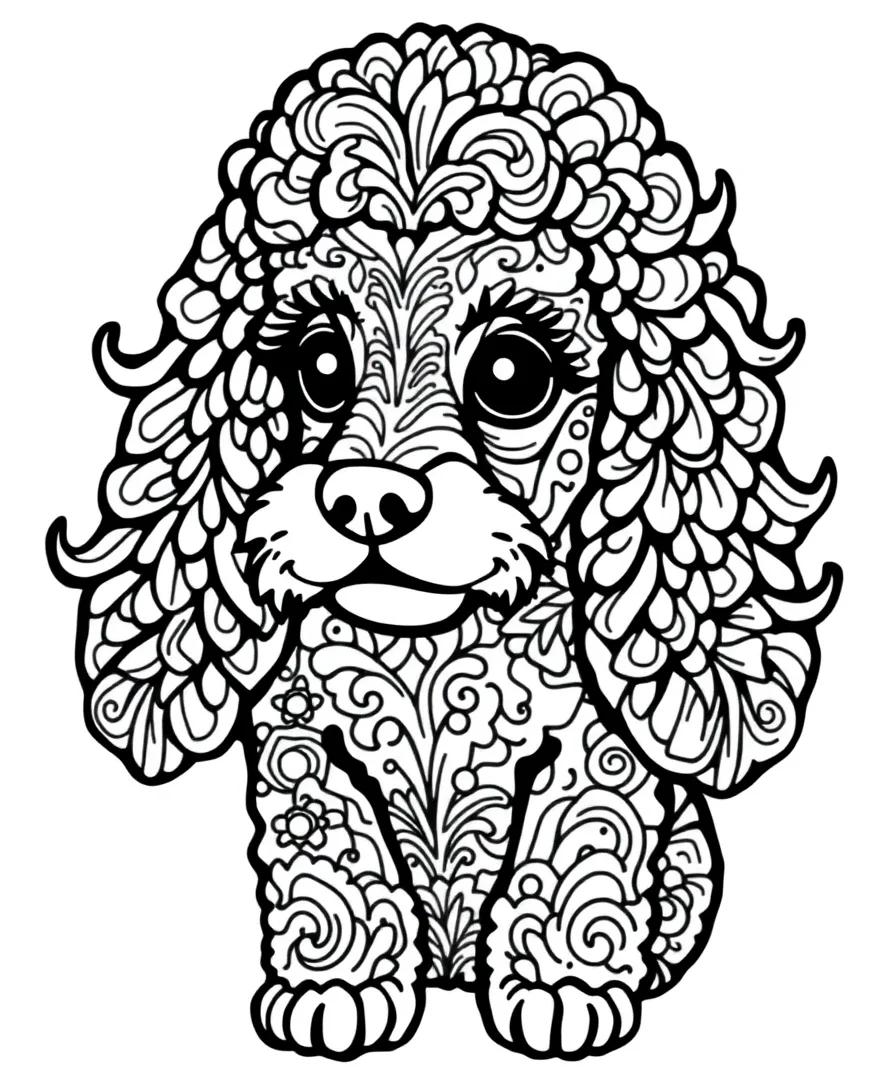 Playful Poodle Patterns
