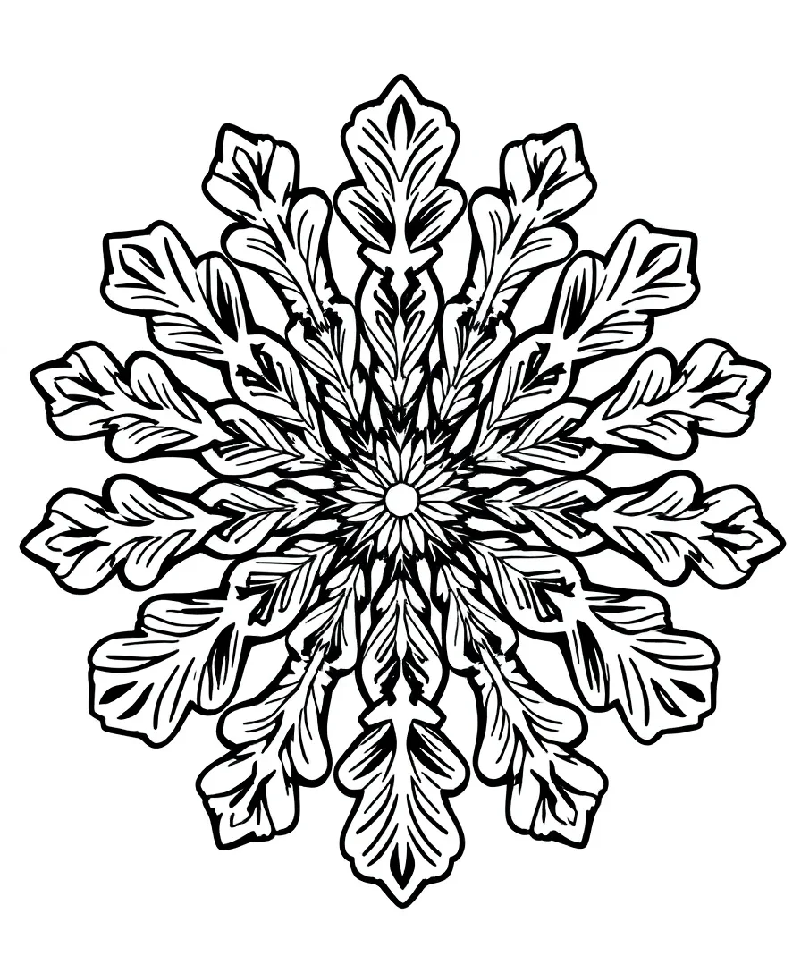 Elegant Snowflakes