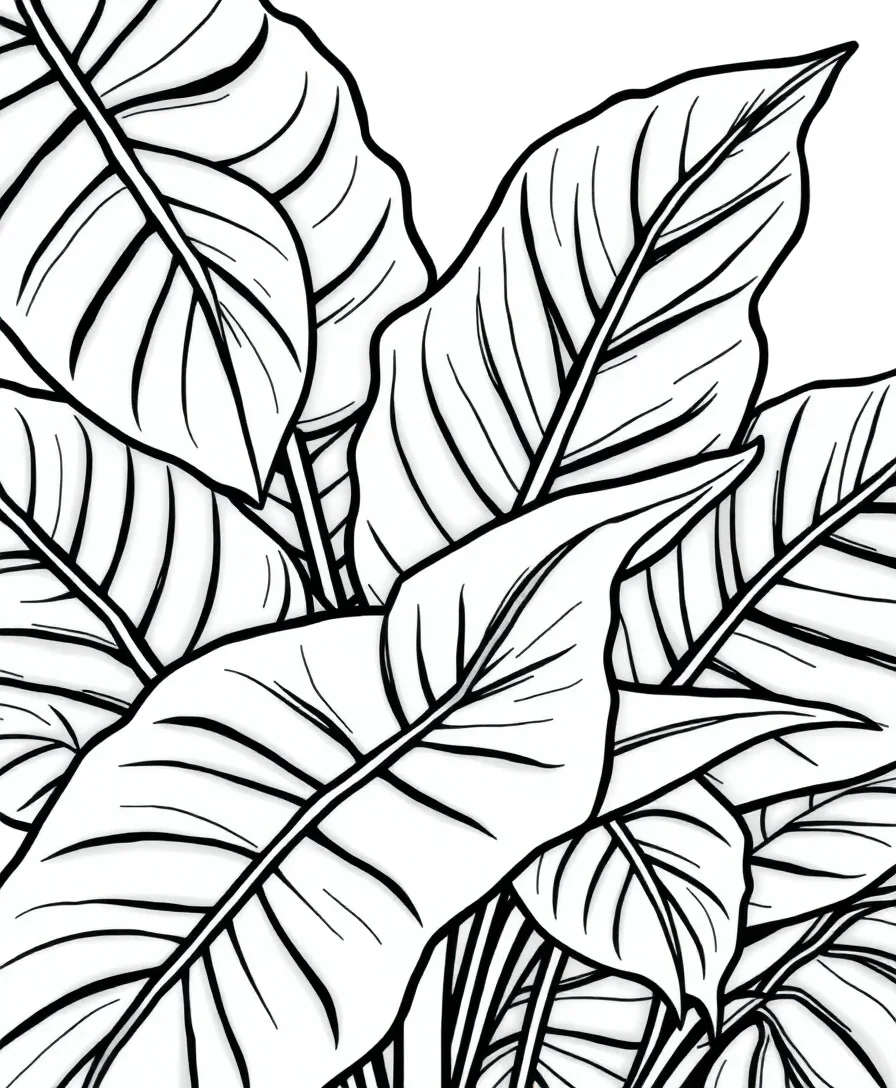Tropical Leaves