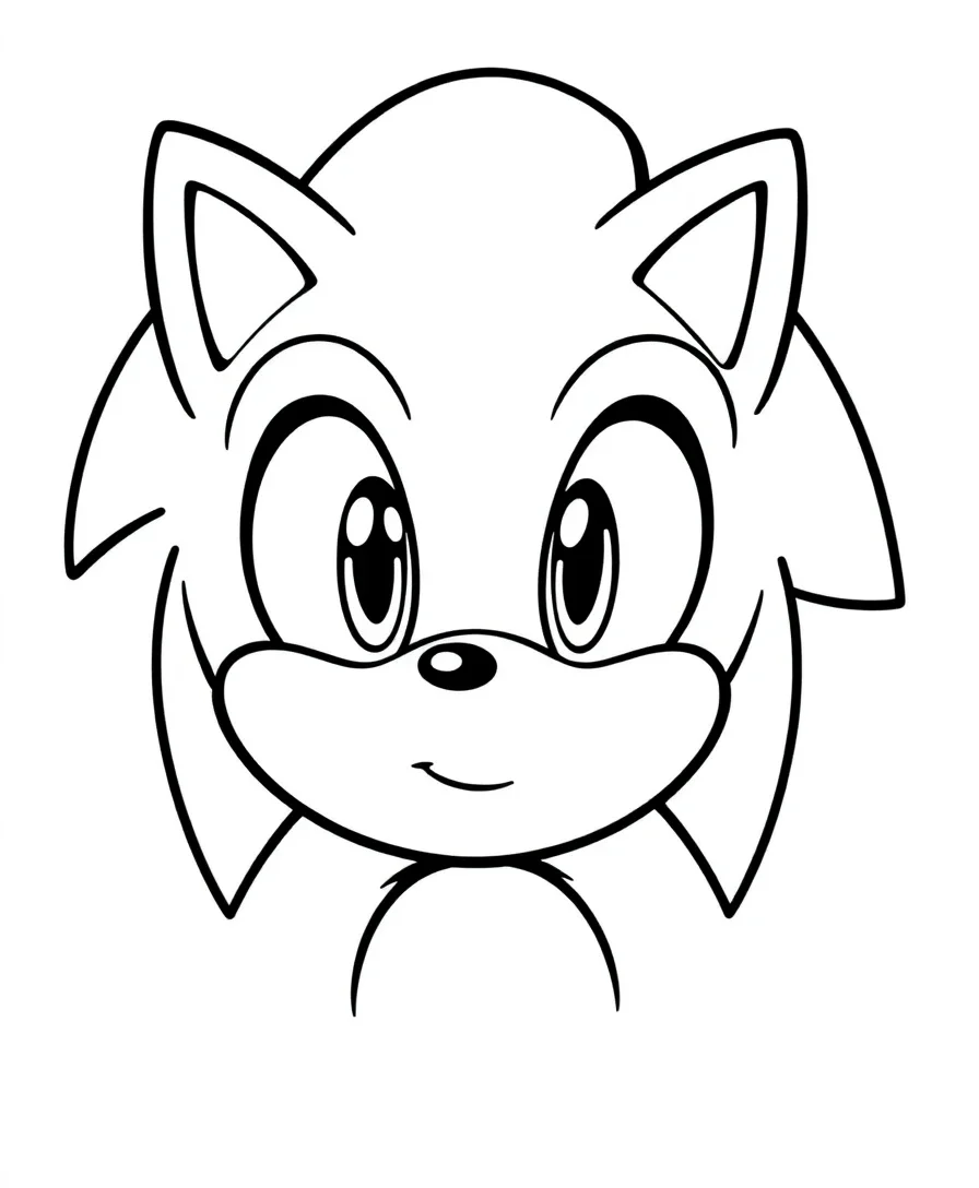 Classic Sonic Portrait