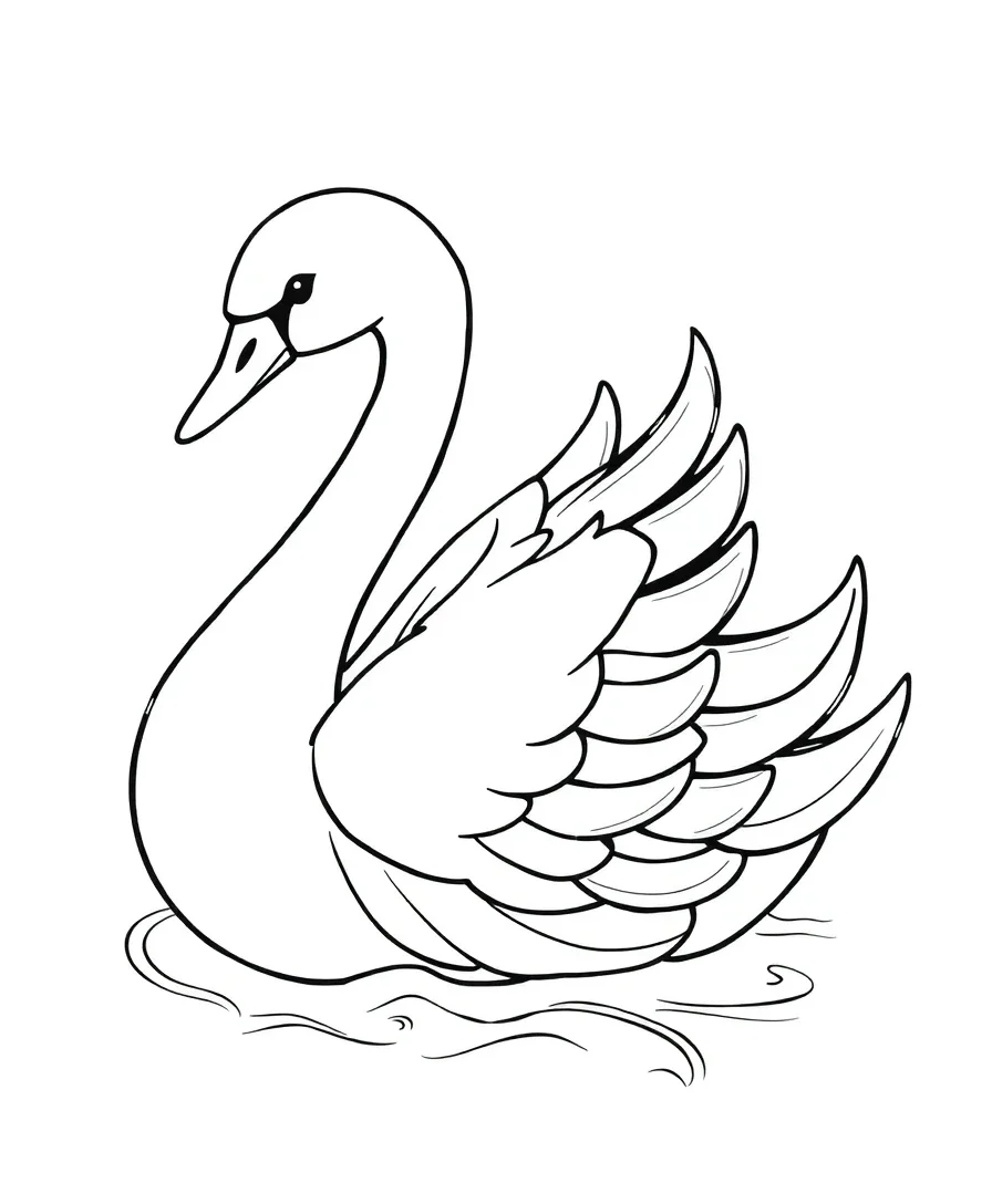 Graceful Swan Elegance
