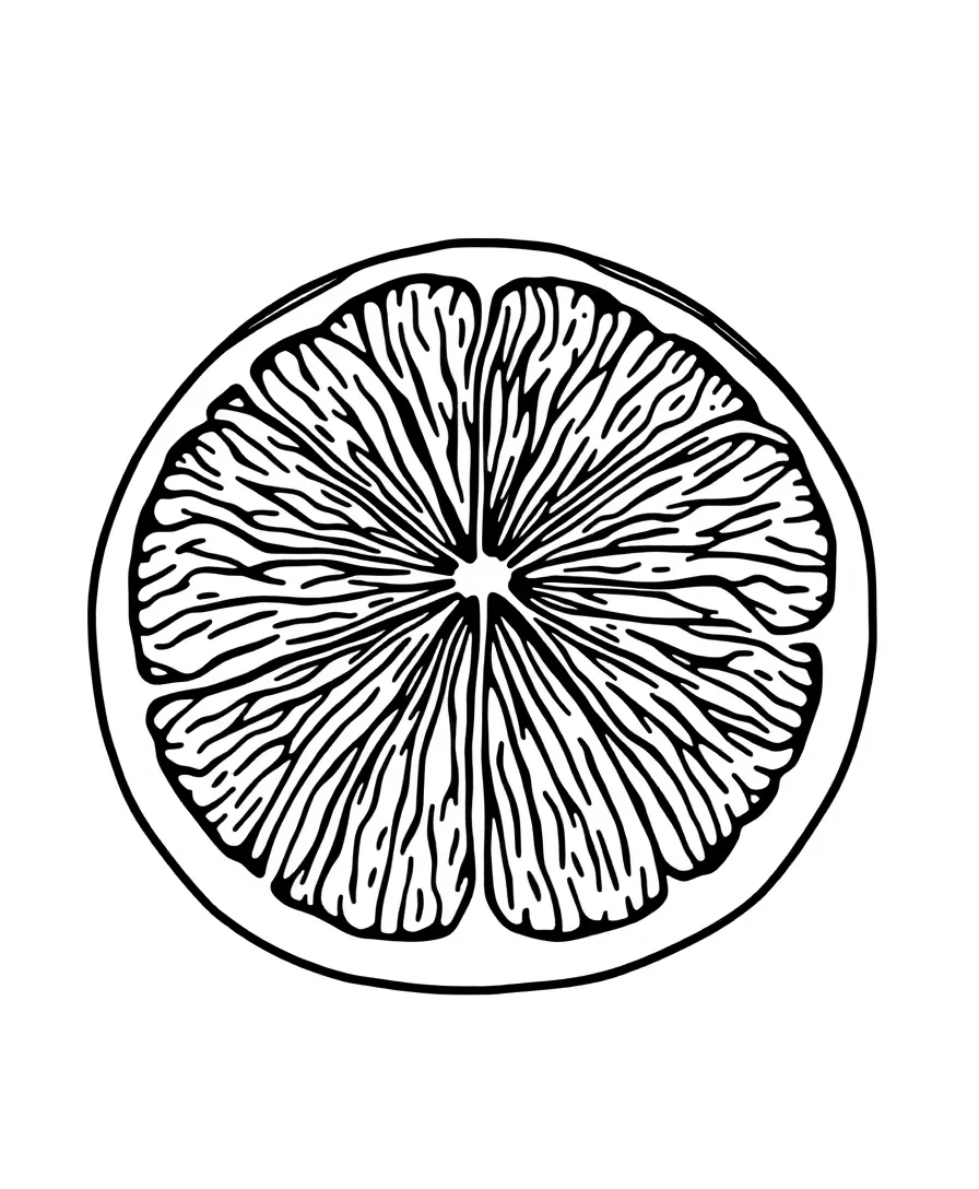 Intricate Orange Patterns