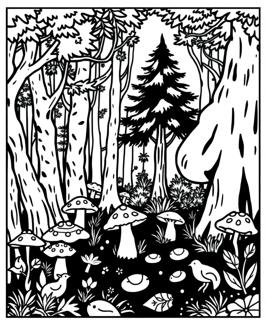 Enchanting Forest Scenes