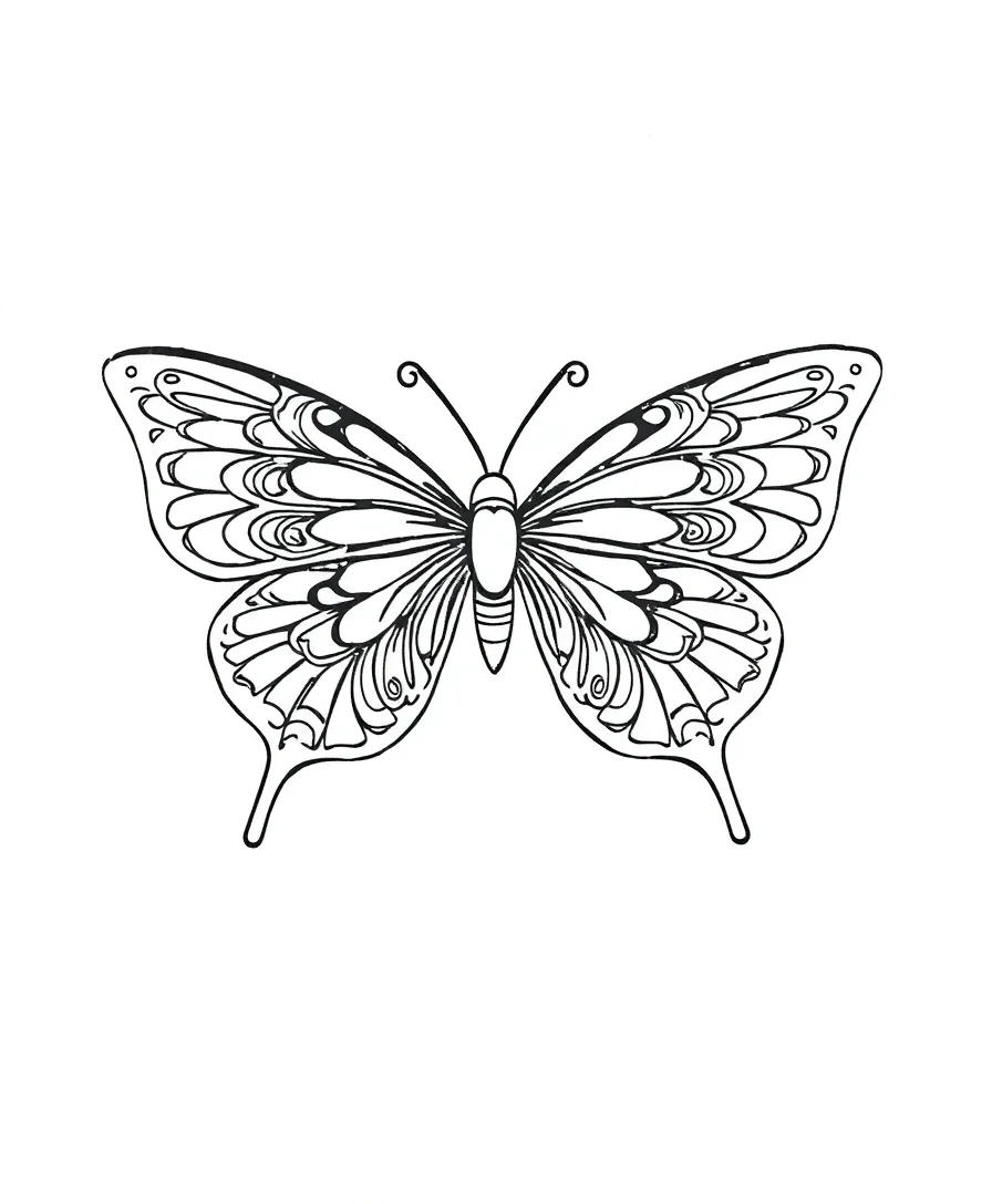 Elegant Butterfly Wings
